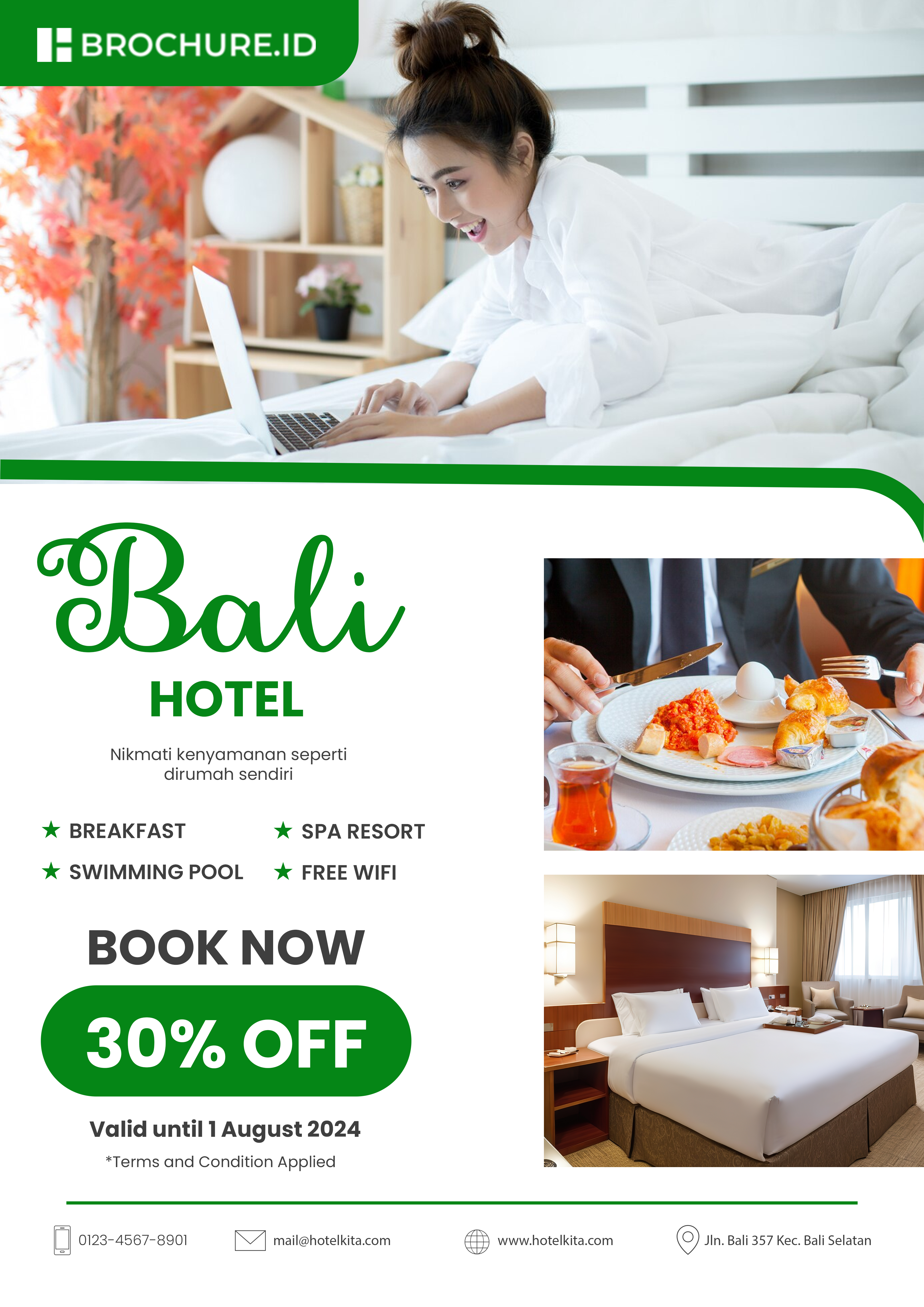 Desain Flyer Hotel Bali